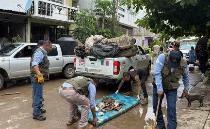 Inundación en Tamazunchale afecta más de 100 casas tras desbordamiento del arroyo Loma Bonita