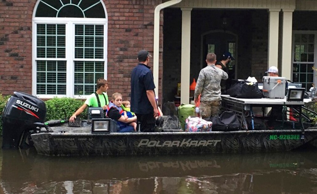 Donald Trump dará fondos tras devastación de "Florence" en Carolina del Norte