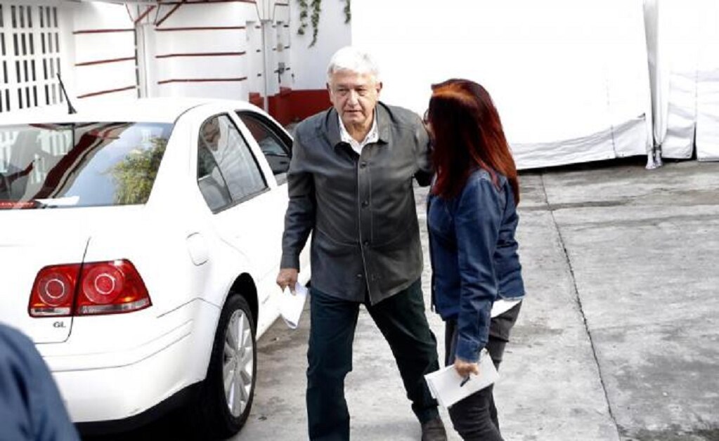 AMLO en su casa de campaña. Foto: Archivo EL UNIVERSAL