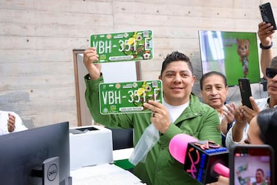 ¿Cuánto cuestan las placas del Mundial 2026 en San Luis Potosí?