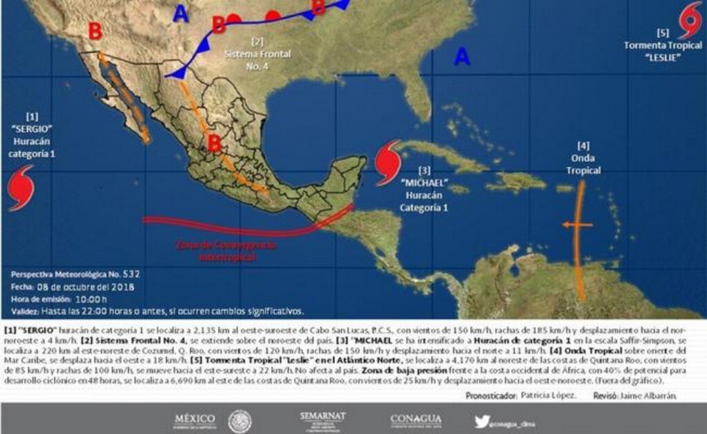 Frente frío 4 favorece tormentas en Chihuahua, Coahuila y Nuevo León