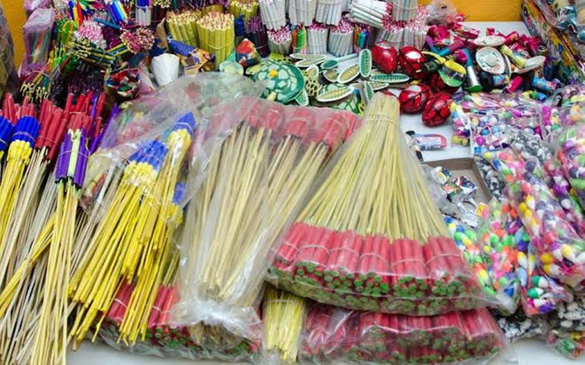 La campaña “Los cuetes no son tus cuates” buscan reducir accidentes con la pirotécnia en SLP. Foto: Especial