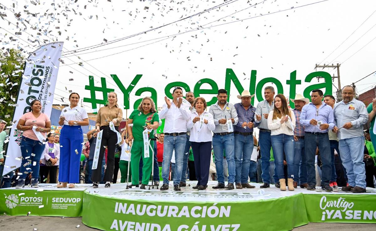 Inaugura Ricardo Gallardo avenida José Gálvez; busca reactivar zona de Abastos