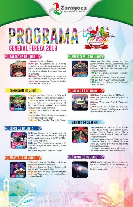 Invitan a Feria Regional de Zaragoza 2019 