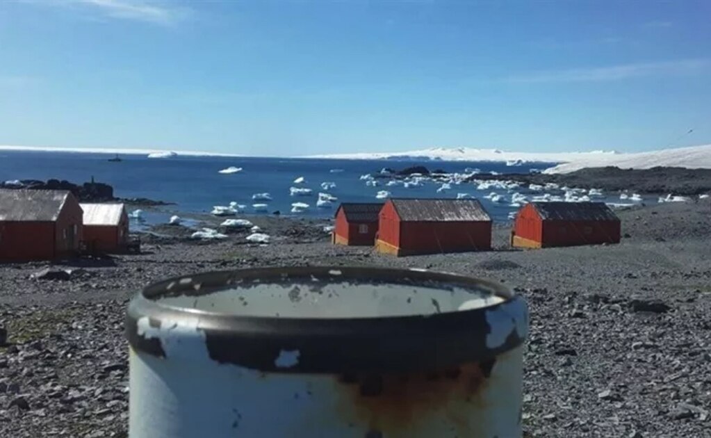 La base Esperanza, situada en la Antártida, donde el pasado viernes se registró temperatura más alta desde 1961. foto: EFE