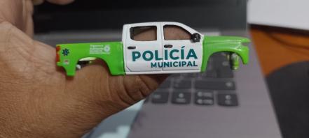 Juan Marcos, el potosino que convirtió las patrullas de SLP en piezas de colección