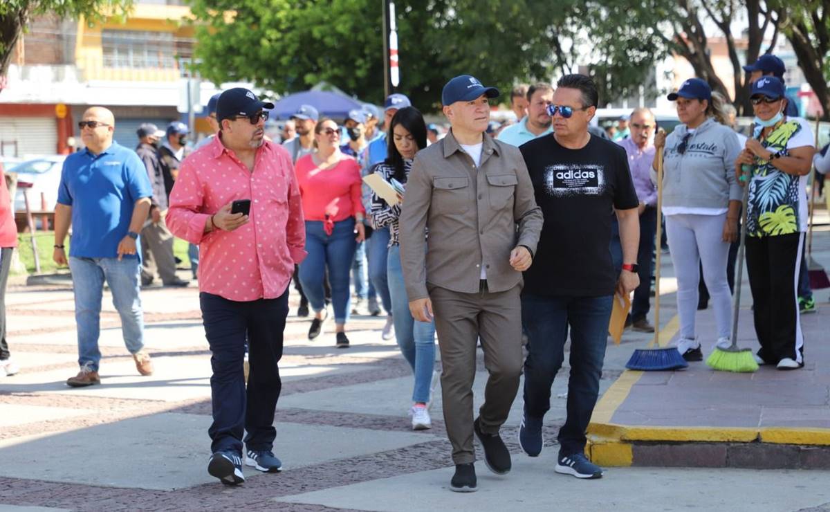 Recorre Galindo calles de SLP para atender problemáticas de servicios y seguridad