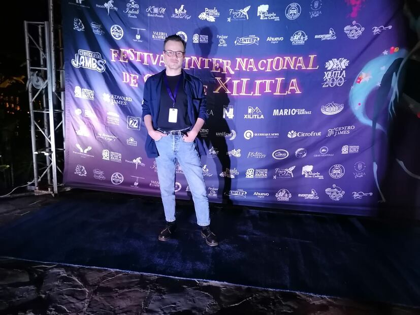 Dan Chávez, director de la película "Ceremonia" y el documental "María, la diva eterna". Foto: Antonio H, Díaz