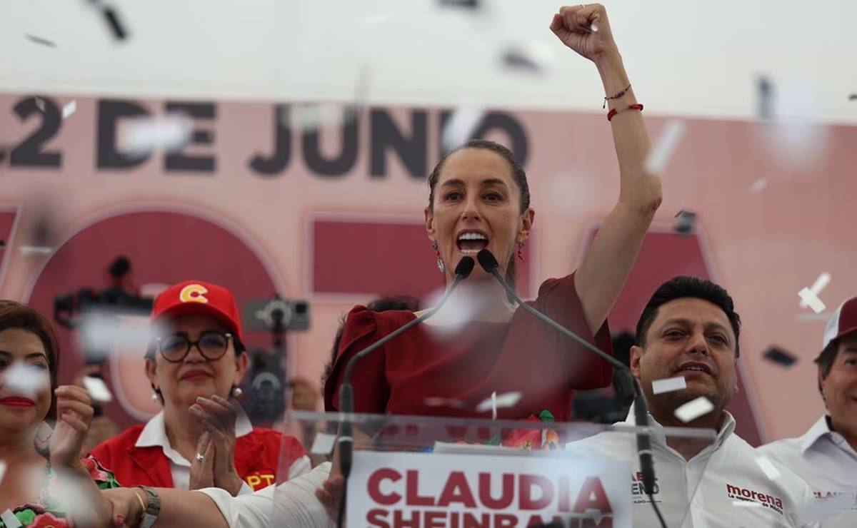 "Con la oposición es regresar a los saqueos, el cártel inmobiliario y a la guerra contra el narco": Claudia Sheinbaum