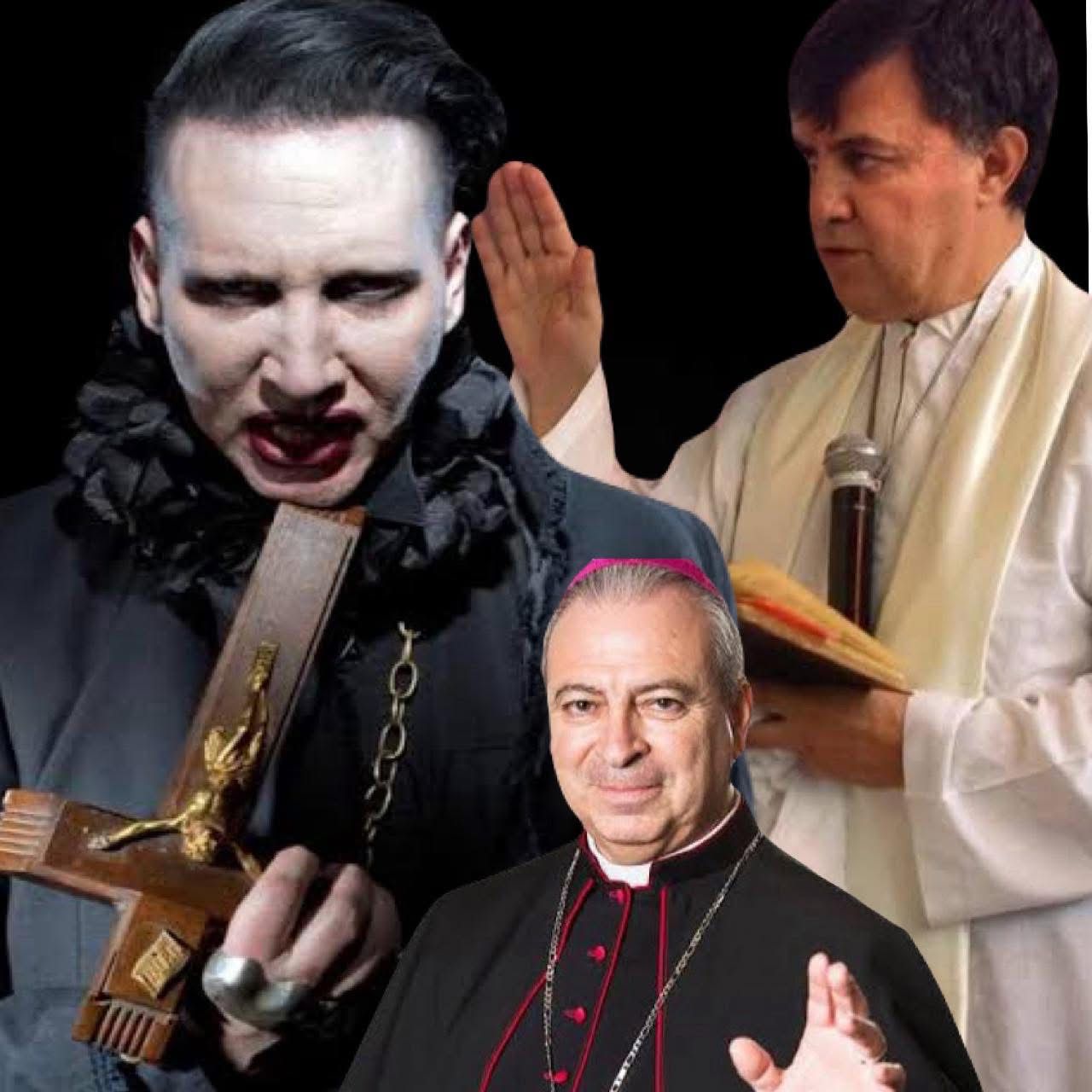 Marilyn Manson en SLP desata ola de memes tras la inconformidad de la Iglesia Católica.