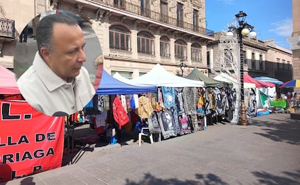 Ambulantaje desborda el Centro Histórico de SLP y genera tensión con el comercio establecido: Canaco