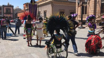 Danzantes del Saucito, una ofrenda de fe que vive en la capital potosina