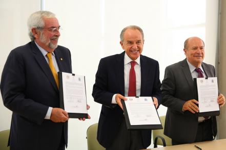 Firman convenio para iniciar estudios para protección de Sierra de San Miguelito