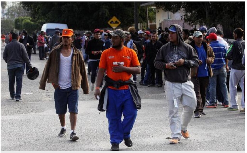 El Conapred y su Asamblea Consultiva aseguraron que las personas de la caravana migrante no representan un peligro para la seguridad del país. Foto: EFE