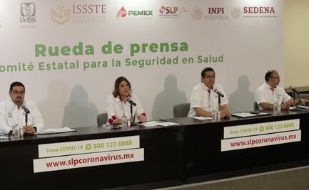 San Luis Potosí registra 20 muertes y 412 contagios por Covid-19