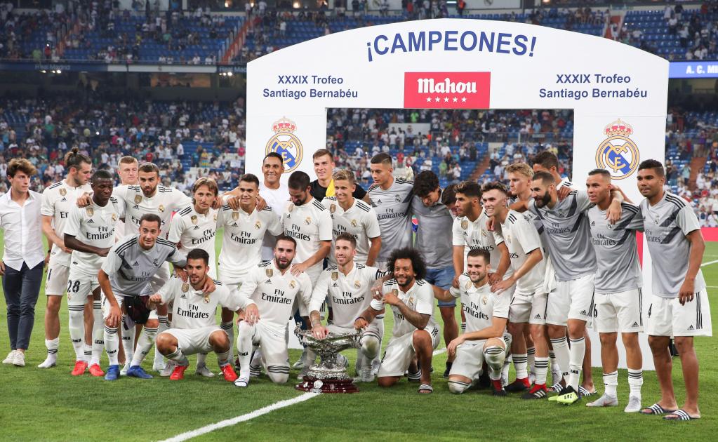 Real Madrid vence al AC Milan y se queda con el Trofeo Santiago Bernabéu
