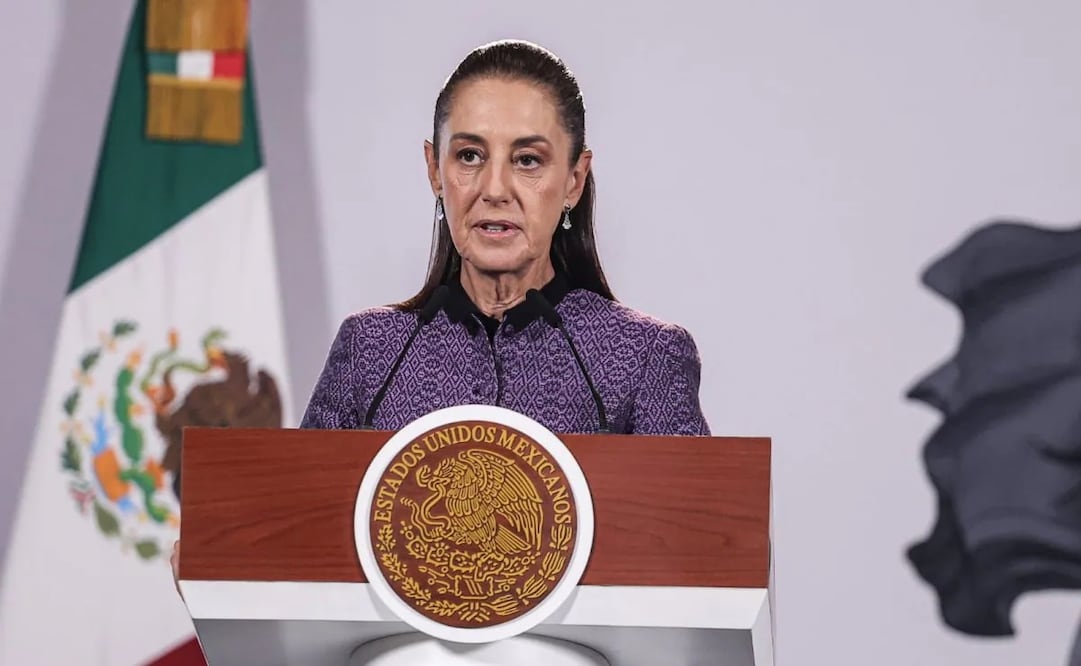 Claudia Sheinbaum en la “Mañanera del Pueblo” del 30 de septiembre de 2026 en Palacio Nacional. Foto: Gabriel Pano/ EL UNIVERSAL