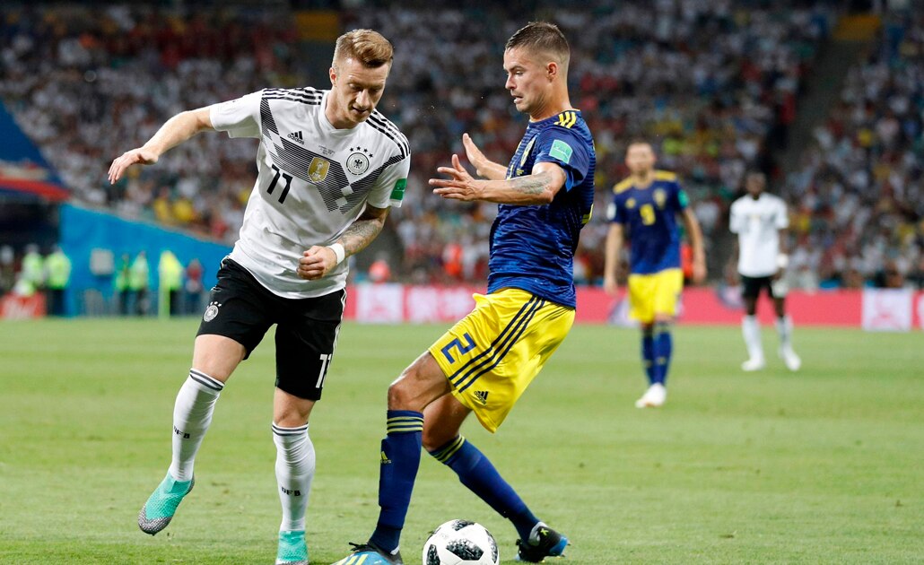 Alemania derrotó a Suecia con gol de último minuto