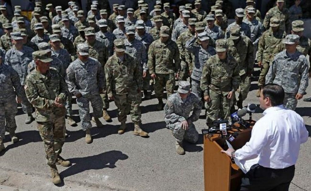 Anuncian que 225 efectivos de la Guardia Nacional van camino a frontera