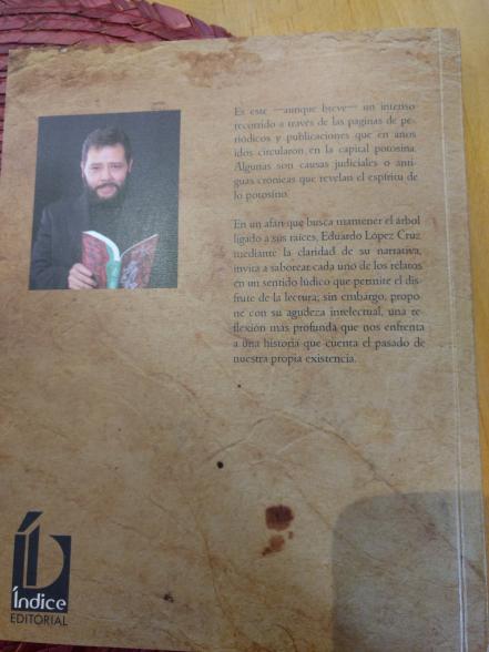 Díganme si estoy mintiendo, último sumario del escritor Eduardo López Cruz