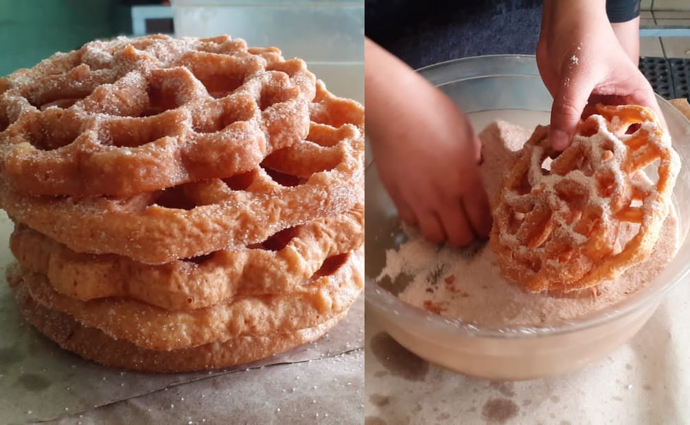 Los buñuelos de viento son un postre mexicano que suele comerse en temporadas navideñas. Foto: Regina Arellano