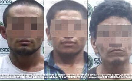 Detienen a cinco hombres por posesión de droga en San Luis Potosí