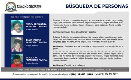 Desaparecen tres niños en parque municipal