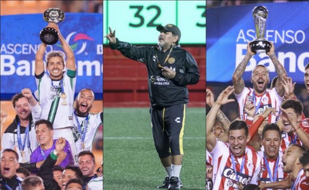 Cafetaleros, Diego Maradona y Atlético de San Luis. Foto: Especial / Imago 7