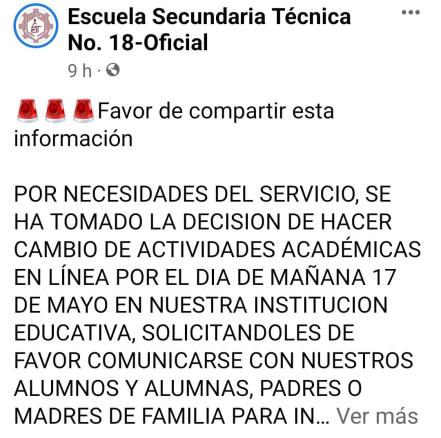 Por alerta de seguridad, suspenden clases presenciales en escuelas de Mexquitic de Carmona, SLP 