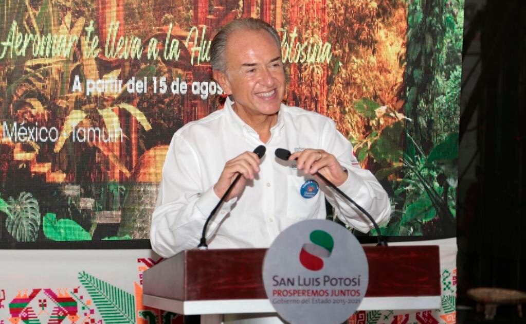 Presentan ruta aérea comercial hacia la Huasteca potosina