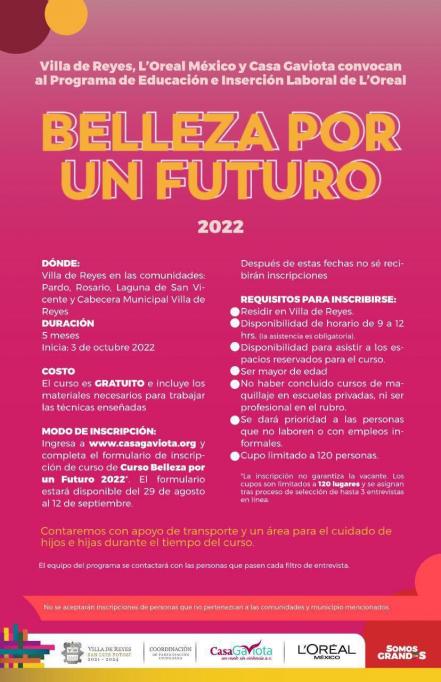 L'Oréal anuncia curso de maquillaje gratuito; buscan impulsar autoempleo en mujeres de SLP