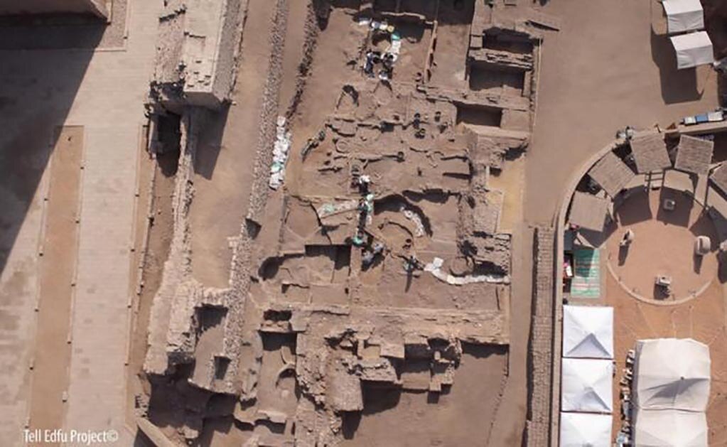 Hallan complejo administrativo del Imperio Antiguo egipcio