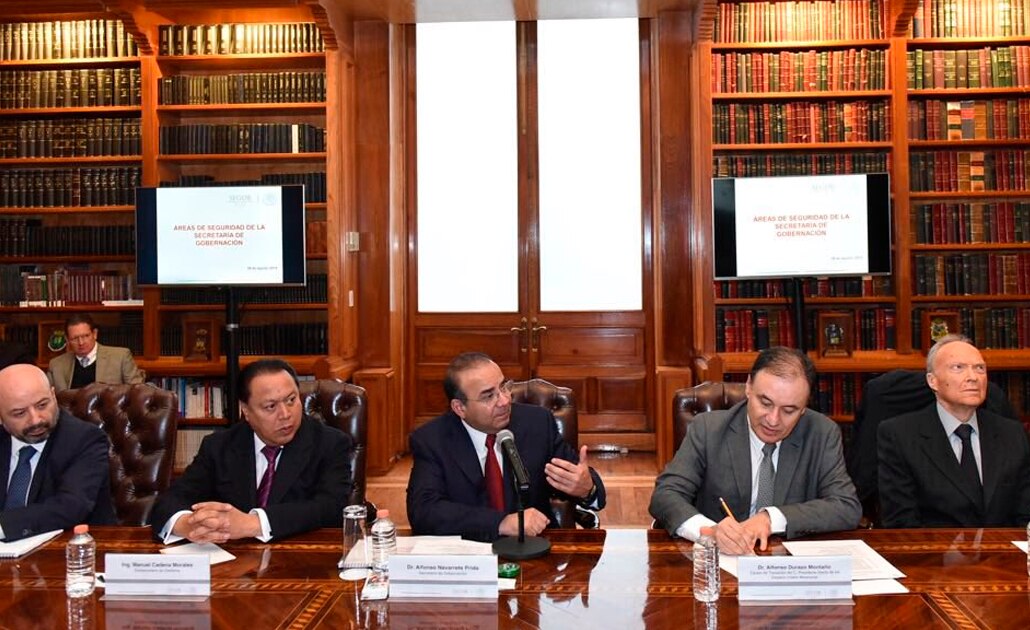 Inician Navarrete y Durazo proceso de entrega-recepción en áreas de seguridad