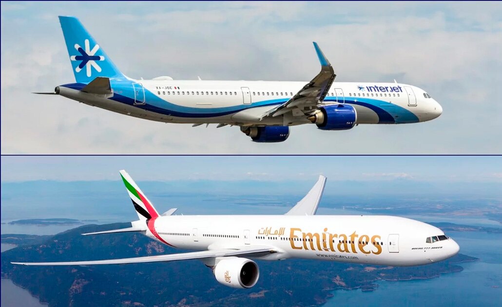 Emirates hace alianza con Interjet