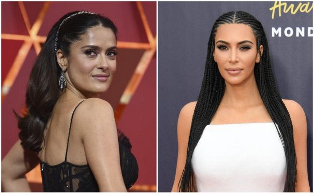  Salma Hayek inspiró a Kim Kardashian