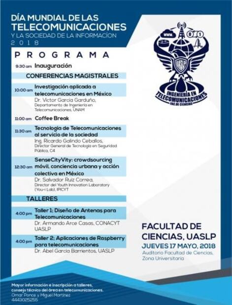 UASLP invita a celebrar Día Mundial de las Telecomunicaciones