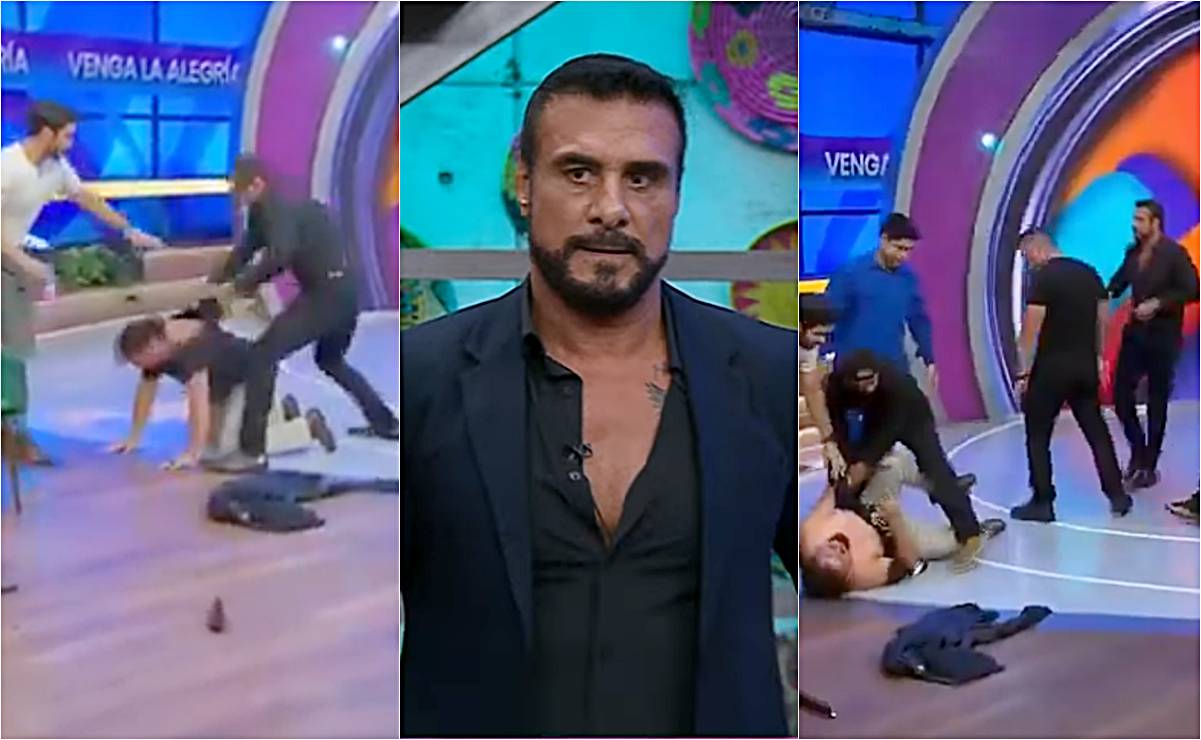 Enloquece "El Patrón" en Venga la Alegría; el potosino arma pelea en programa en vivo. ¿Qué pasó?