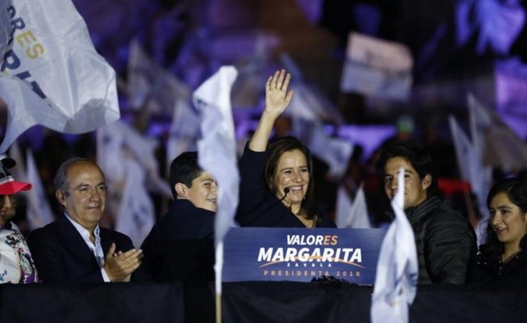 Avala INE registro de Margarita Zavala como candidata independiente