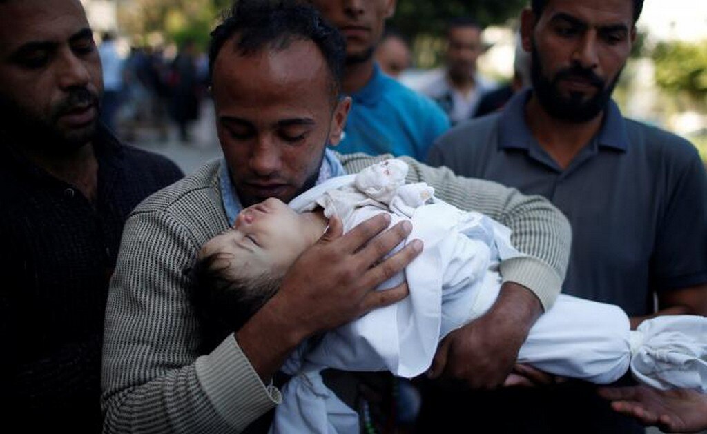 Muere bebé palestina tras enfrentamientos del lunes