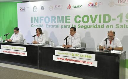 Van 224 muertes y 3 mil 823 contagiados por Covid-19 en San Luis Potosí