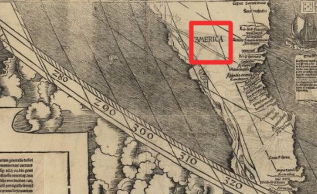 12 de octubre: 4 curiosidades sobre el mapa en el que aparece el nombre América por primera vez