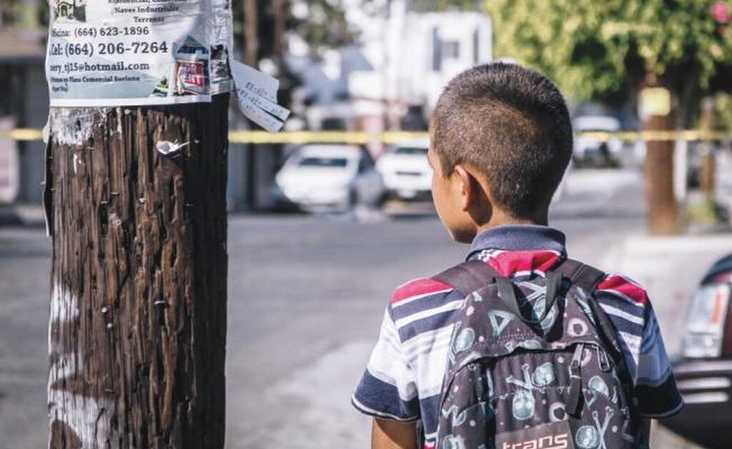 La violencia ha llegado a zonas que se consideraban blindadas, como las escuelas, lo que obliga a reforzar la seguridad de los menores, dicen autoridades. (JOEBETH TERRÍQUEZ. EL UNIVERSAL)