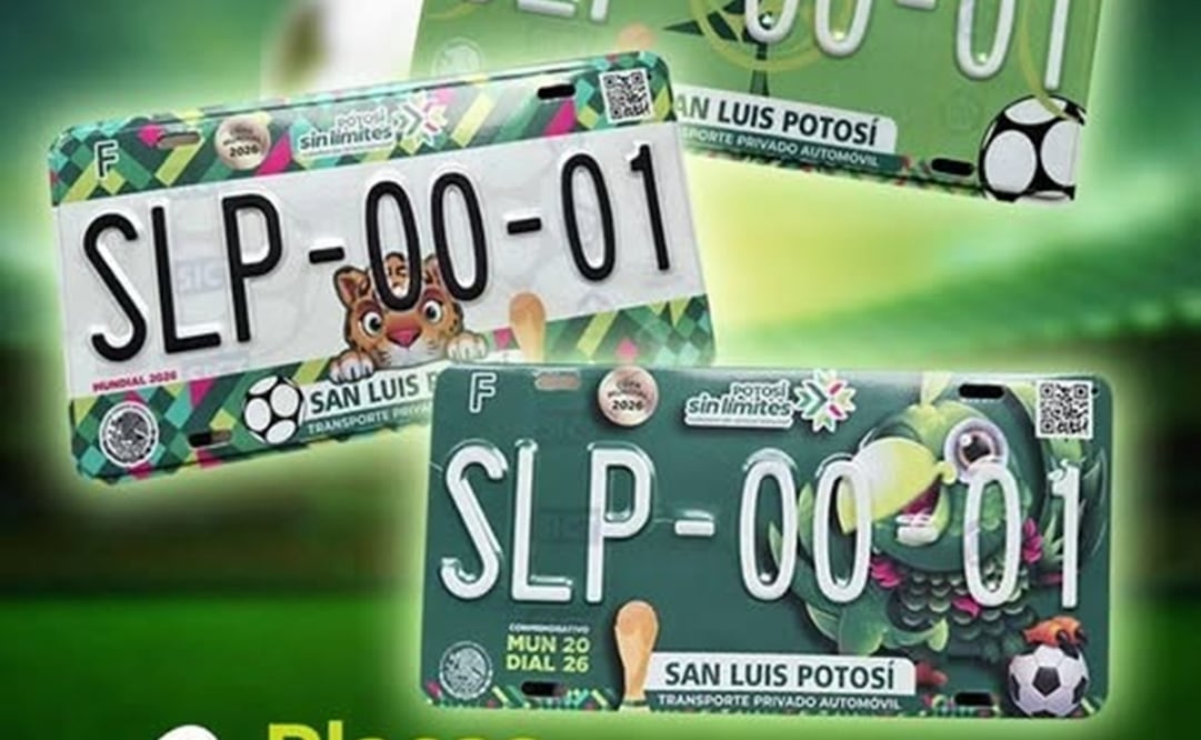 Placas conmemorativas del Mundial 2026 tendrán costo en SLP. Foto: Especial