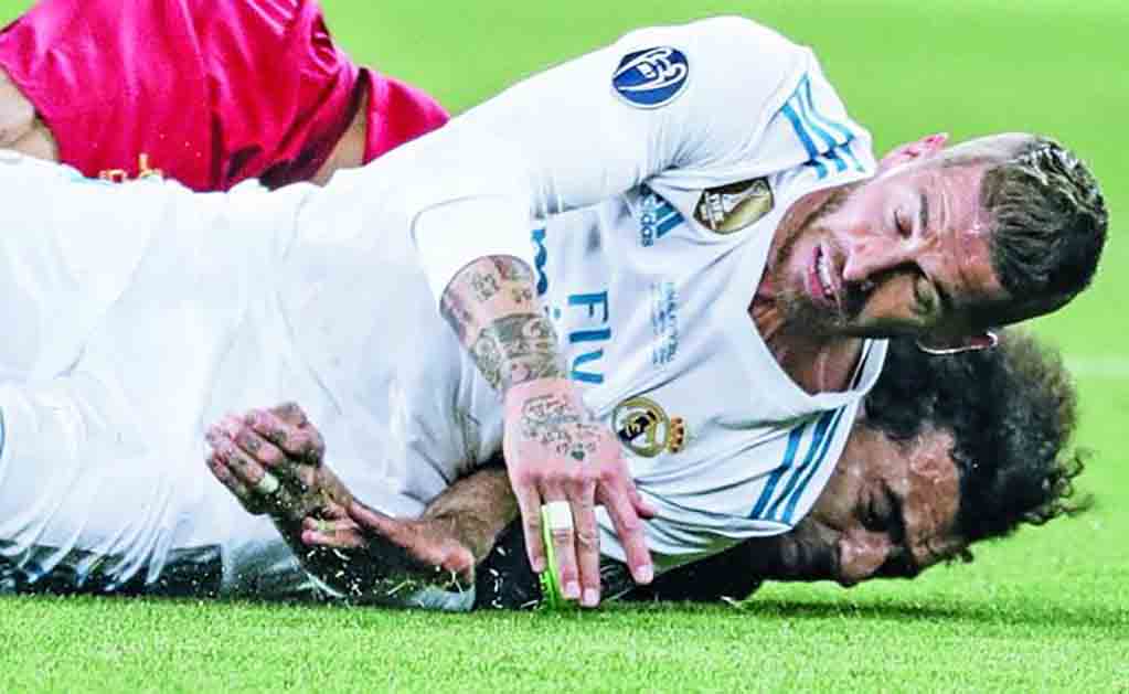 Sergio Ramos asegura que "lo de Salah no fue para tanto"