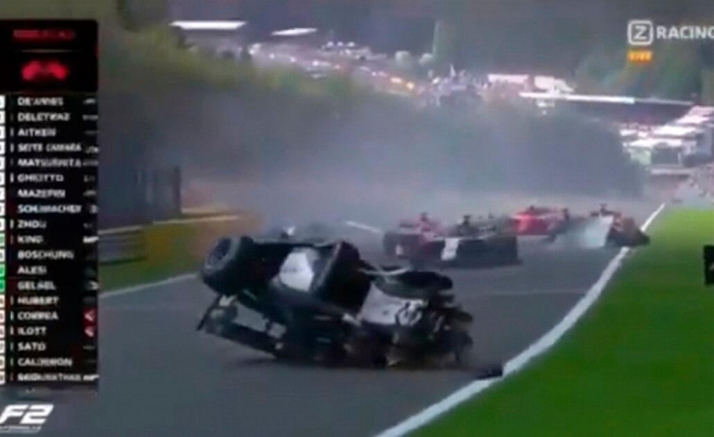 Fallece el piloto Anthoine Hubert en dramático choque en Fórmula 2