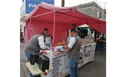 Realizan inspección a comerciantes y tianguistas en Soledad