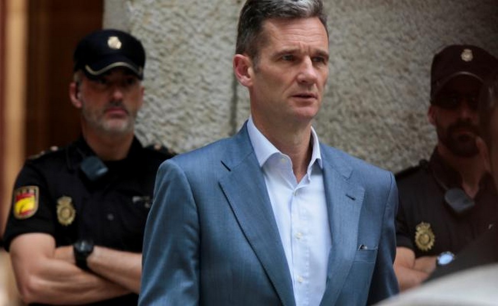  Iñaki Urdangarin, cuñado del Rey de España, ingresa a prisión