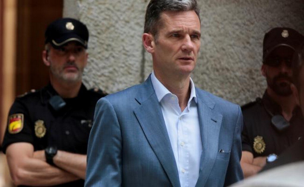 Iñaki Urdangarin, un ex medallista olímpico de balonmano de 50 años, está casado con la hermana del rey de España, la infanta Cristina. Foto: Reuters