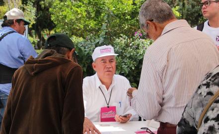 Plaza de Armas y Plaza San Luis, donde más afluencia ha tenido consulta sobre NAICM