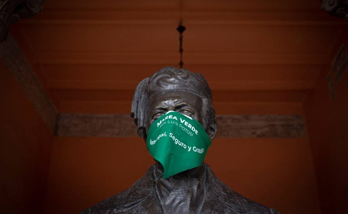 “Marea Verde” invade espacios públicos en capital de SLP